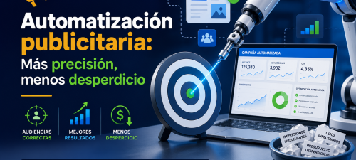 Automatización publicitaria Más precisión, menos desperdicio